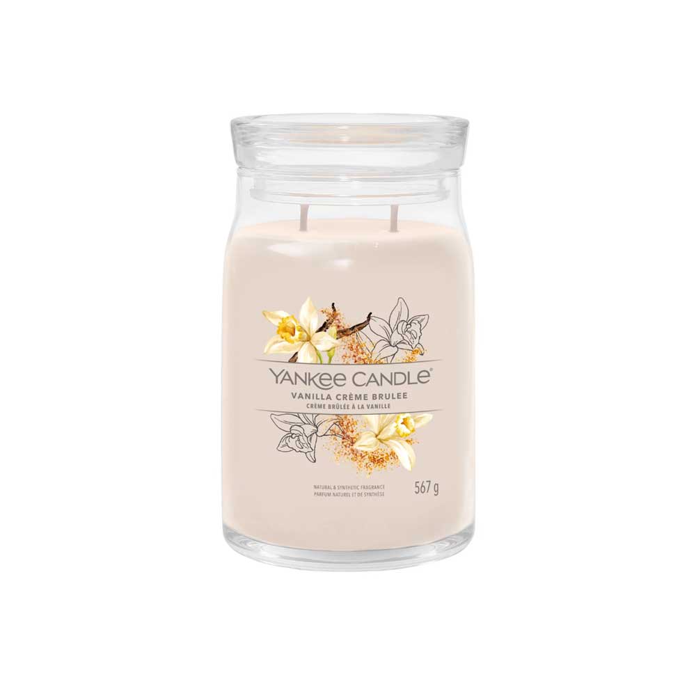 CANDELA GIARA GRANDE SIGNATURE VANILLA CRÈME BRÛLÉE
