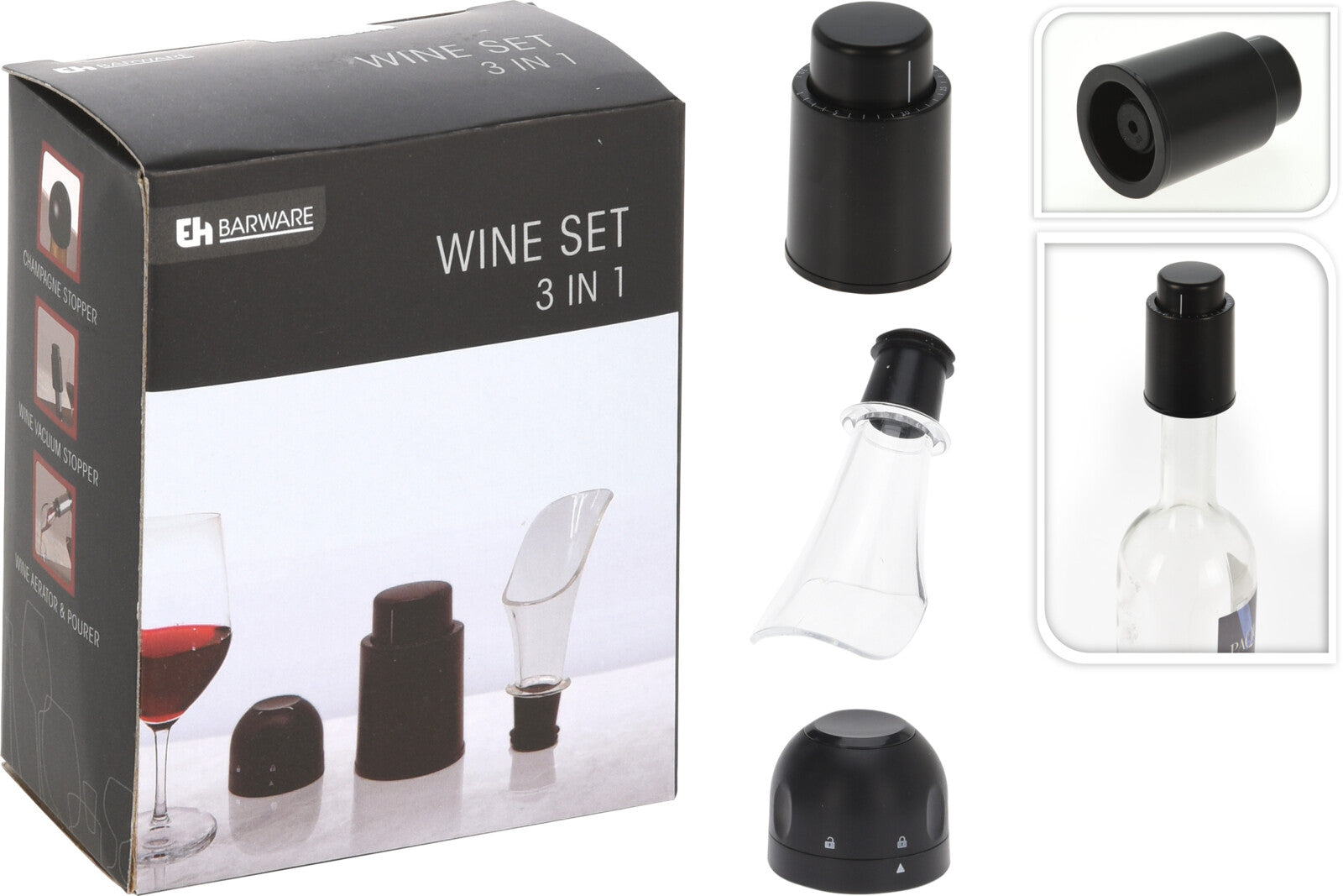 SET DA VINO 3PZ
