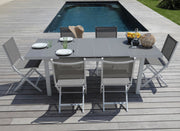 TAVOLO ONDINE ALLUNGABILE 160/213X90 BIANCO/TALPA