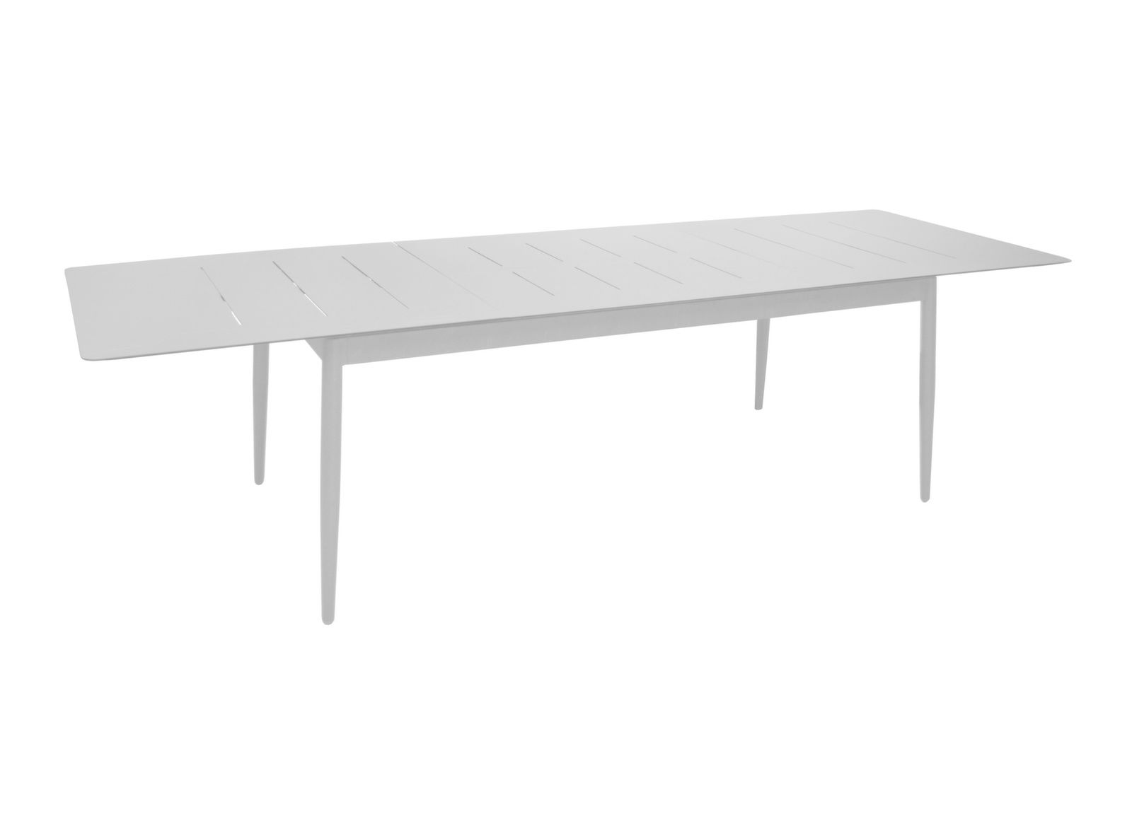 OFFERTA TAVOLO ALLUNGABILE 180/240X100 BLANC DUBLIN + 4 SEDIE ELEGANCE