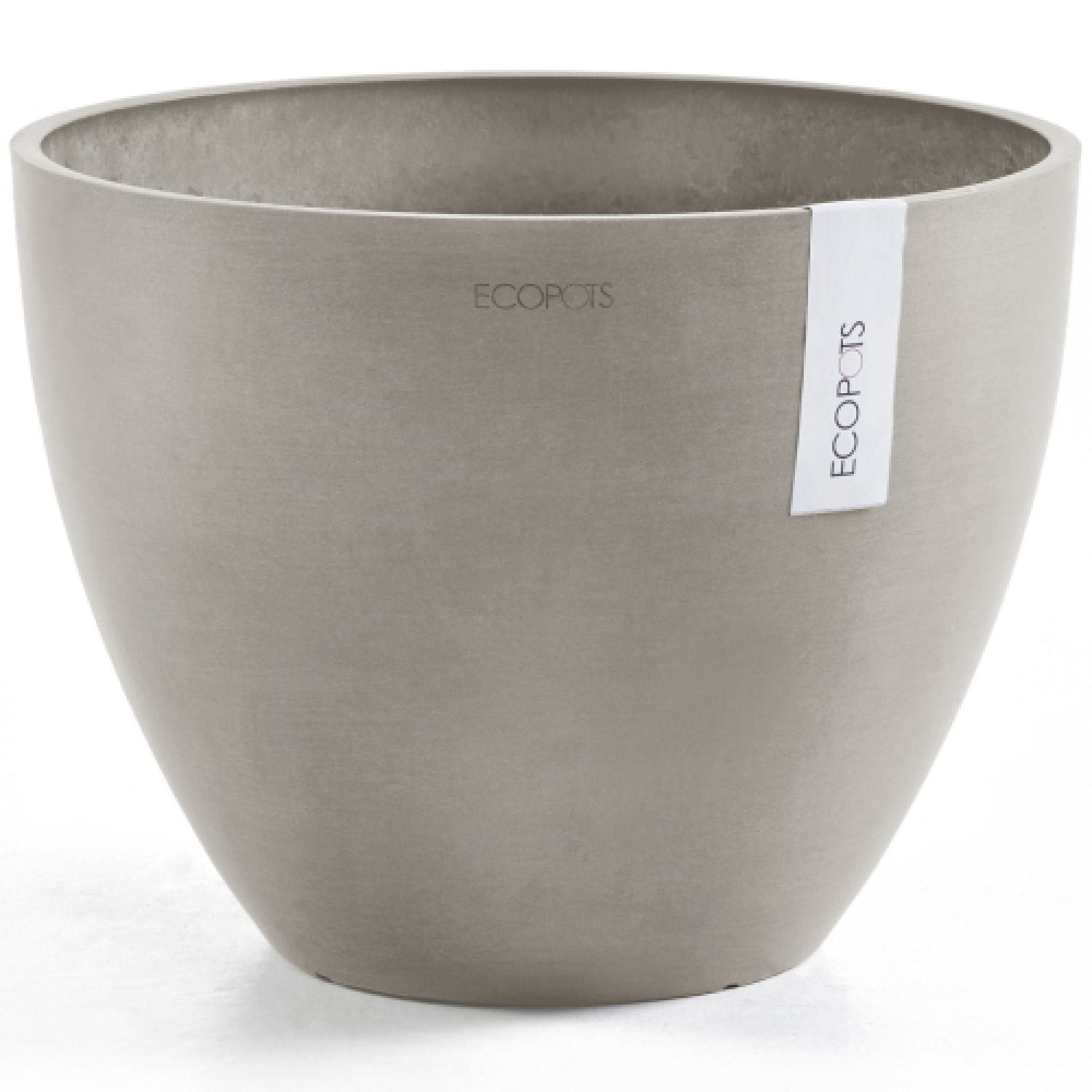Vaso Rotondo D30 H25,5 Taupe Ecopots