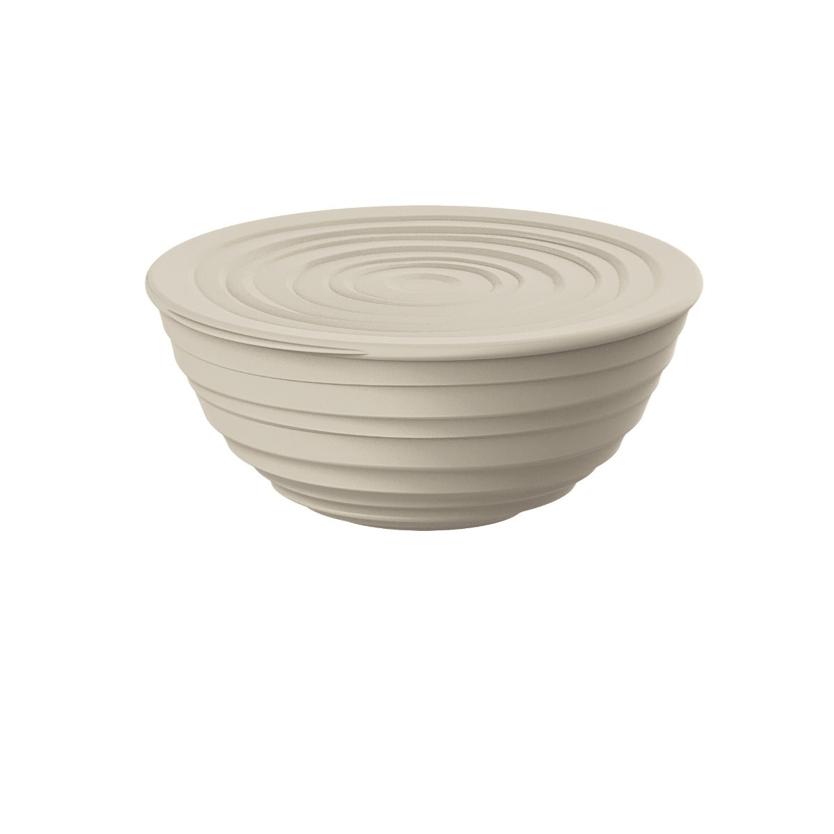 CONTENITORE/CIOTOLA M CON COPERCHIO BEIGE TIERRA
