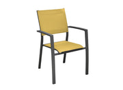 POLTRONA IMPILABILE MOSTARDA GAMES