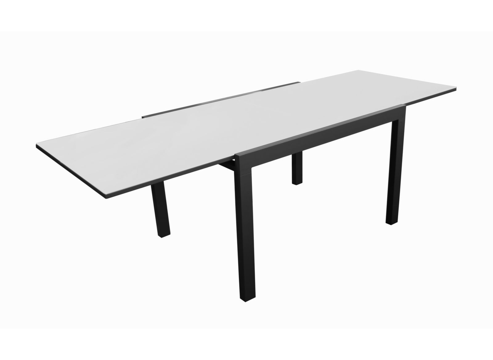 OFFERTA TAVOLO ELISE ALLUNGABILE 200/300X100 PERLA/GRIGIO +6 POLTRONE DUCA
