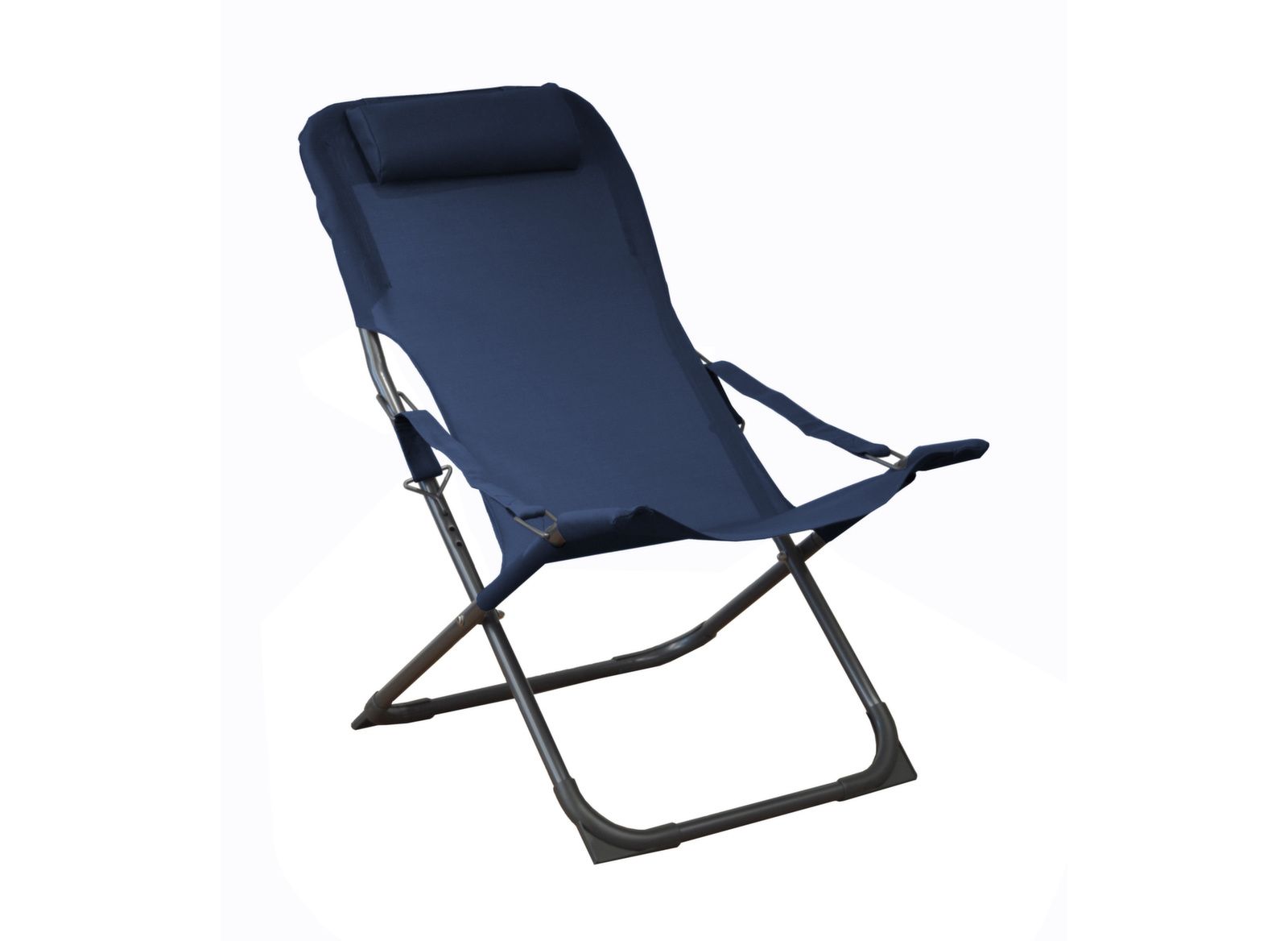 CHAISE DE TERRASSE PLIANTE RELAX, COULEUR AU CHOIX