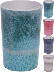 OFFERTA SET 4 BICCHIERI 11X8 CM COLORI ASSORTITI