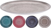 OFFERTA SET 4PZ PIATTO MELAMINA 27CM COLORI ASSORTITI