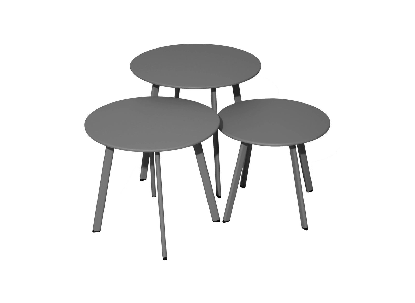 MASSAI NIEDRIGER TISCH, FARBE NACH WAHL, Ø40CM