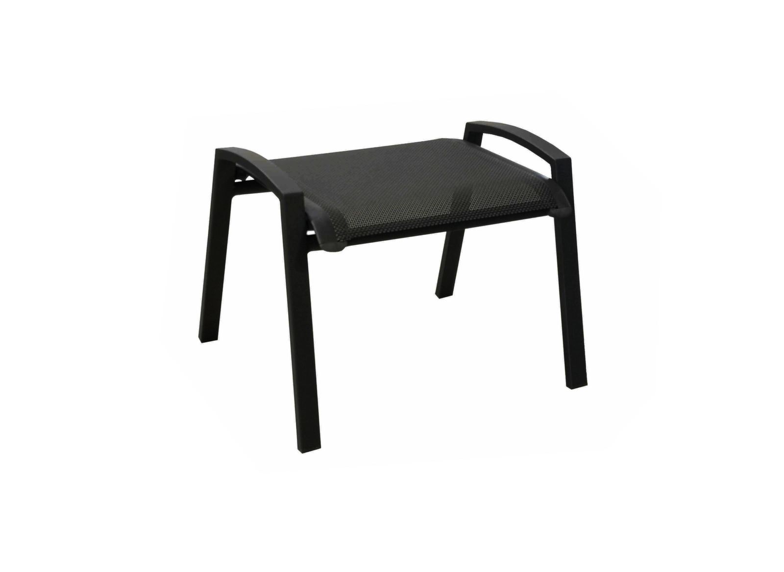 SGABELLO ELEGANCE GRAFITE IMPILABILE IN ALLUMINIO