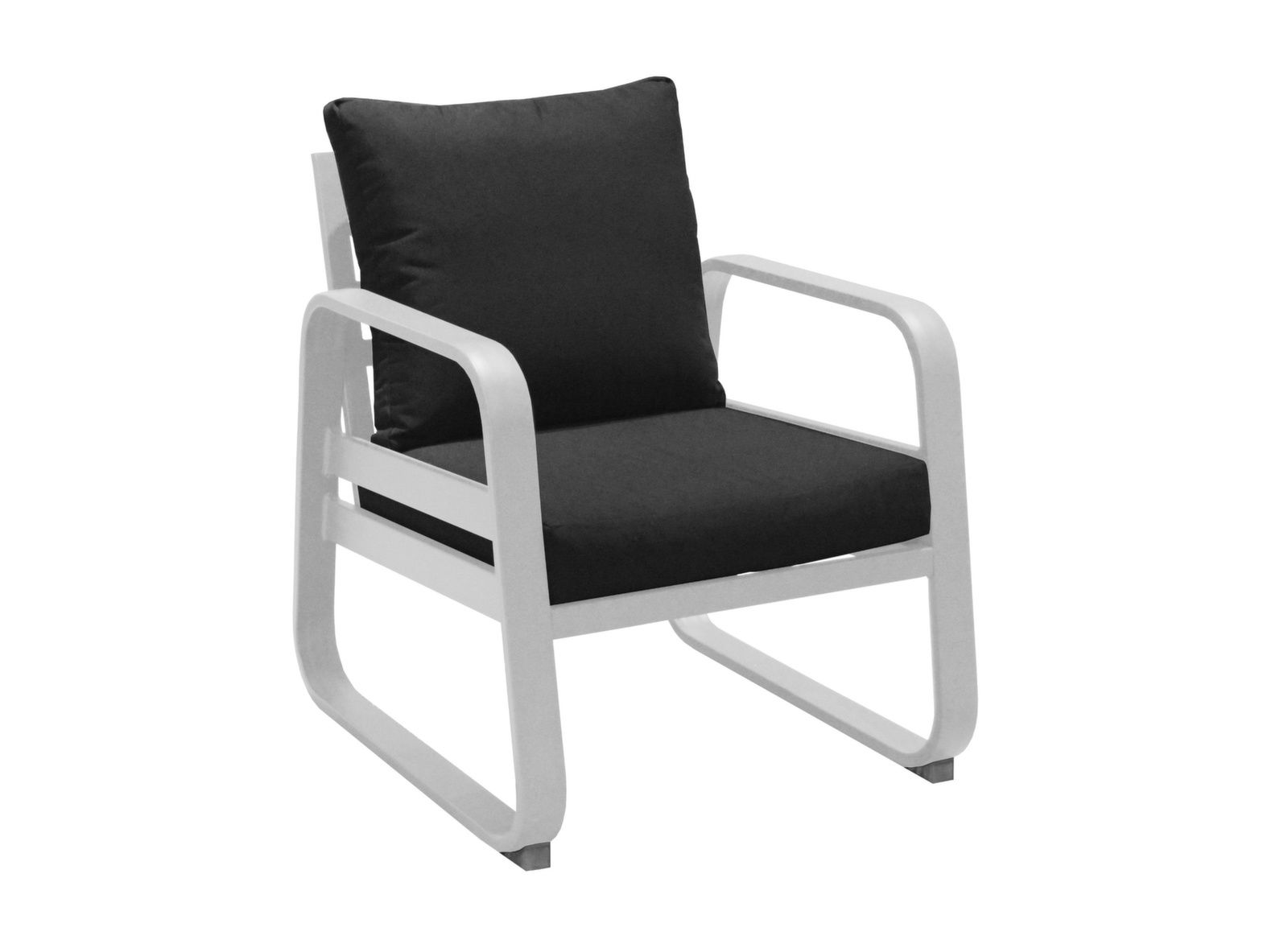 SALOTTO DA GIARDINO TONIO BIANCO/GRIGIO