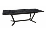 TAVOLO VITA 180/240X100 ALLUNGABILE IN KEDRA MAGMA