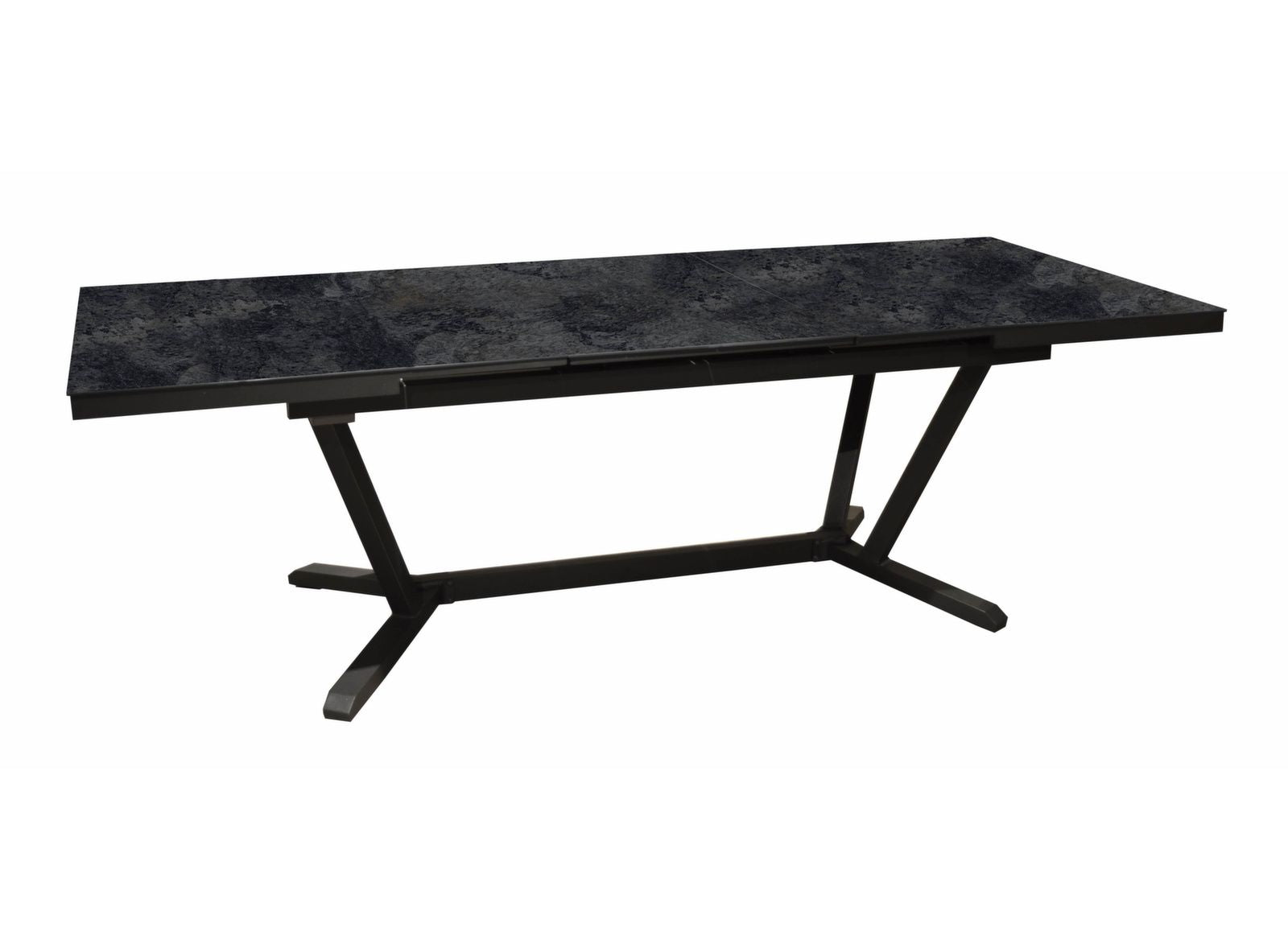 TAVOLO VITA 180/240X100 ALLUNGABILE IN KEDRA MAGMA