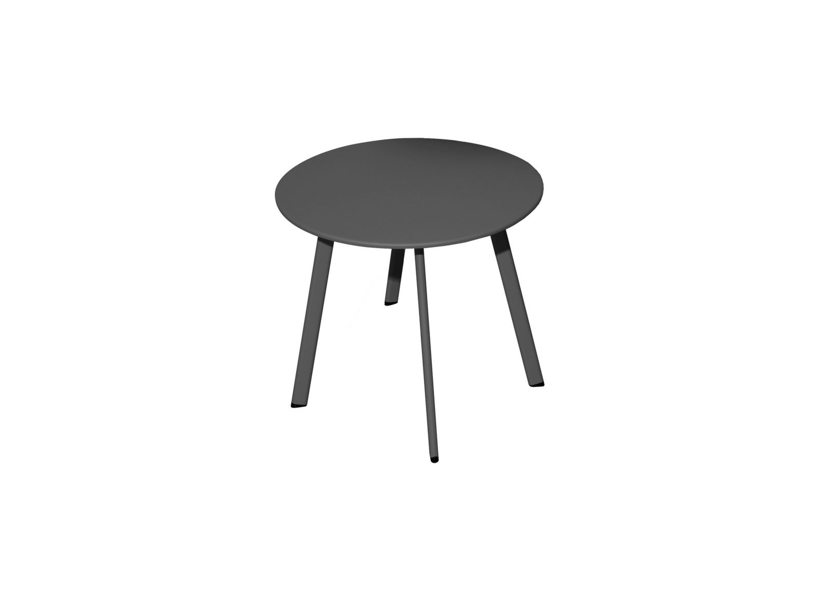 Tavolino basso Massai D60cm Grafite