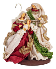 SACRA FAMIGLIA ROSSA/VERDE 38X24X41H CM