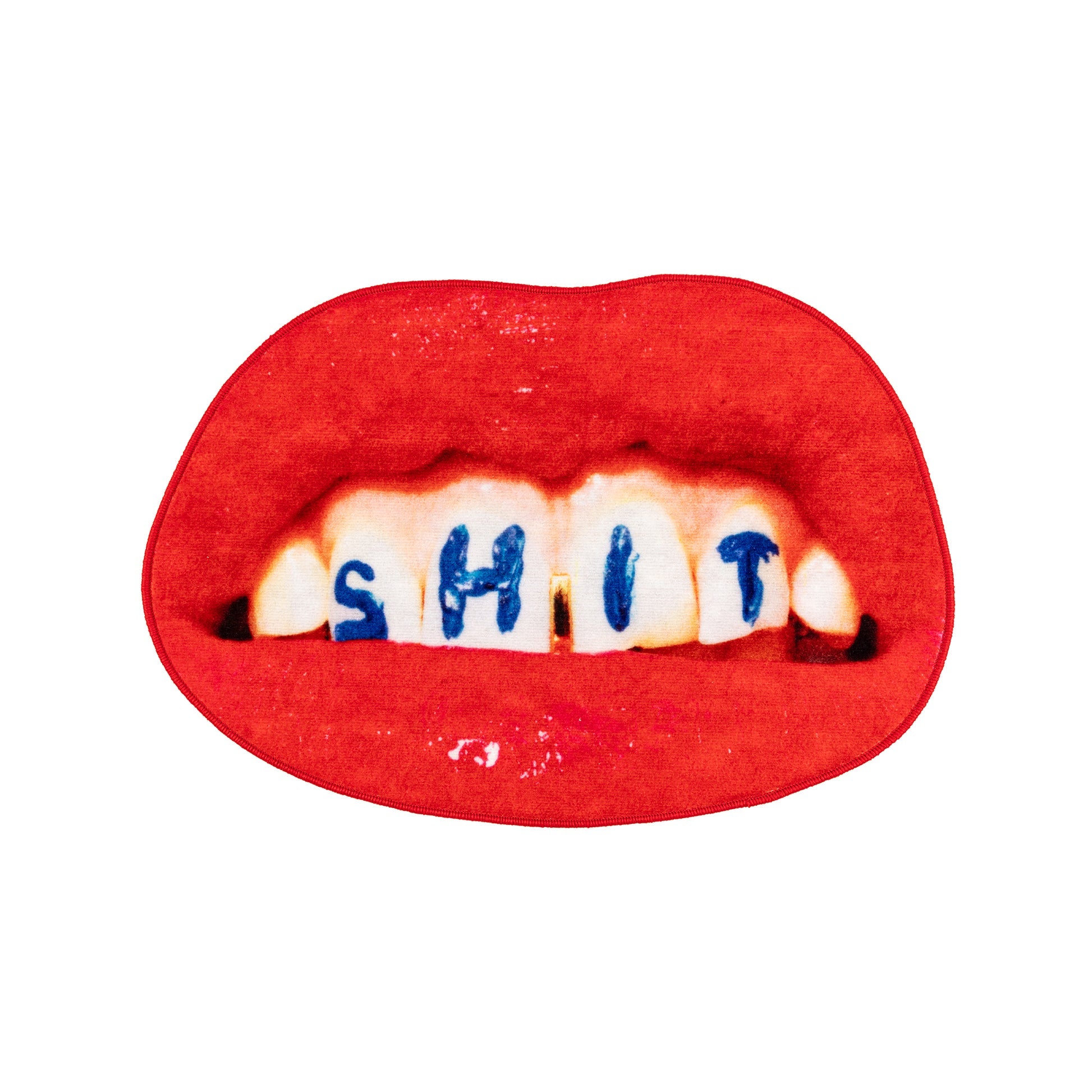 Tappeto Shit 60x90cm Rosso SELETTI