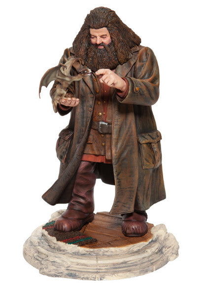 Statuetta Hagrid e Norberto il Drago Harry Potter 29,8cm Warner Bros