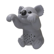 Infusore per tè a forma di koala in silicone grigio MAGS - immagine 1