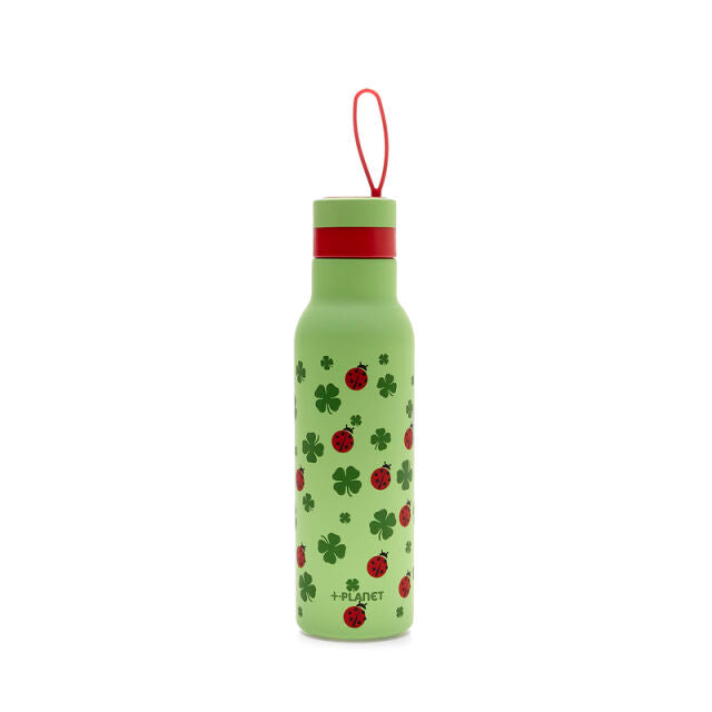 BOTTIGLIA TERMICA IN ACCIAIO STAMPA LUCKY 500ML