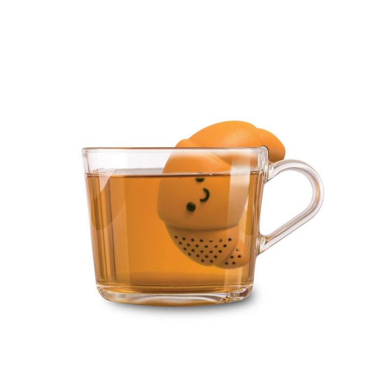 Infusore per Tè a Forma di Croissant in Silicone MAGS - immagine 1