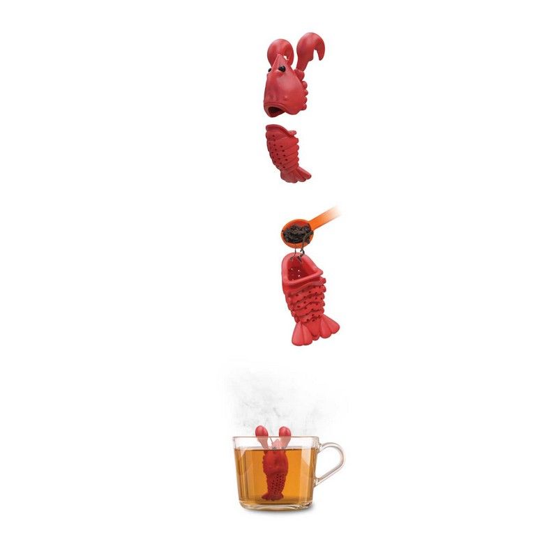 Infusore per Tè a Forma di Aragosta in Silicone MAGS - immagine 3