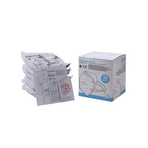 OFFERTA 25PZ MASCHERINE FFP2 BIANCHE