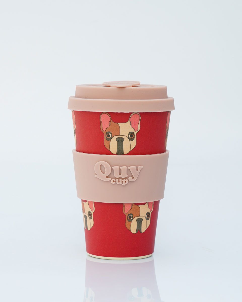 TAZZA RIUTILIZZABILE ECO-FRIENDLY IN BAMBU 400ML ACHILLE