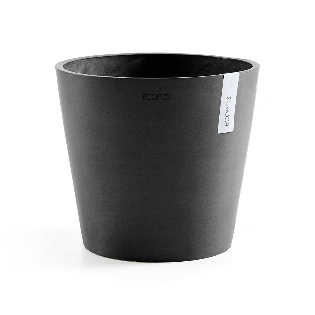 VASO AMSTERDAM 40x36CM GRIGIO SCURO