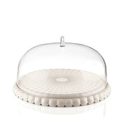 SET ALZATA TIFFANY BIANCO LATTE D.30xh16 CM
