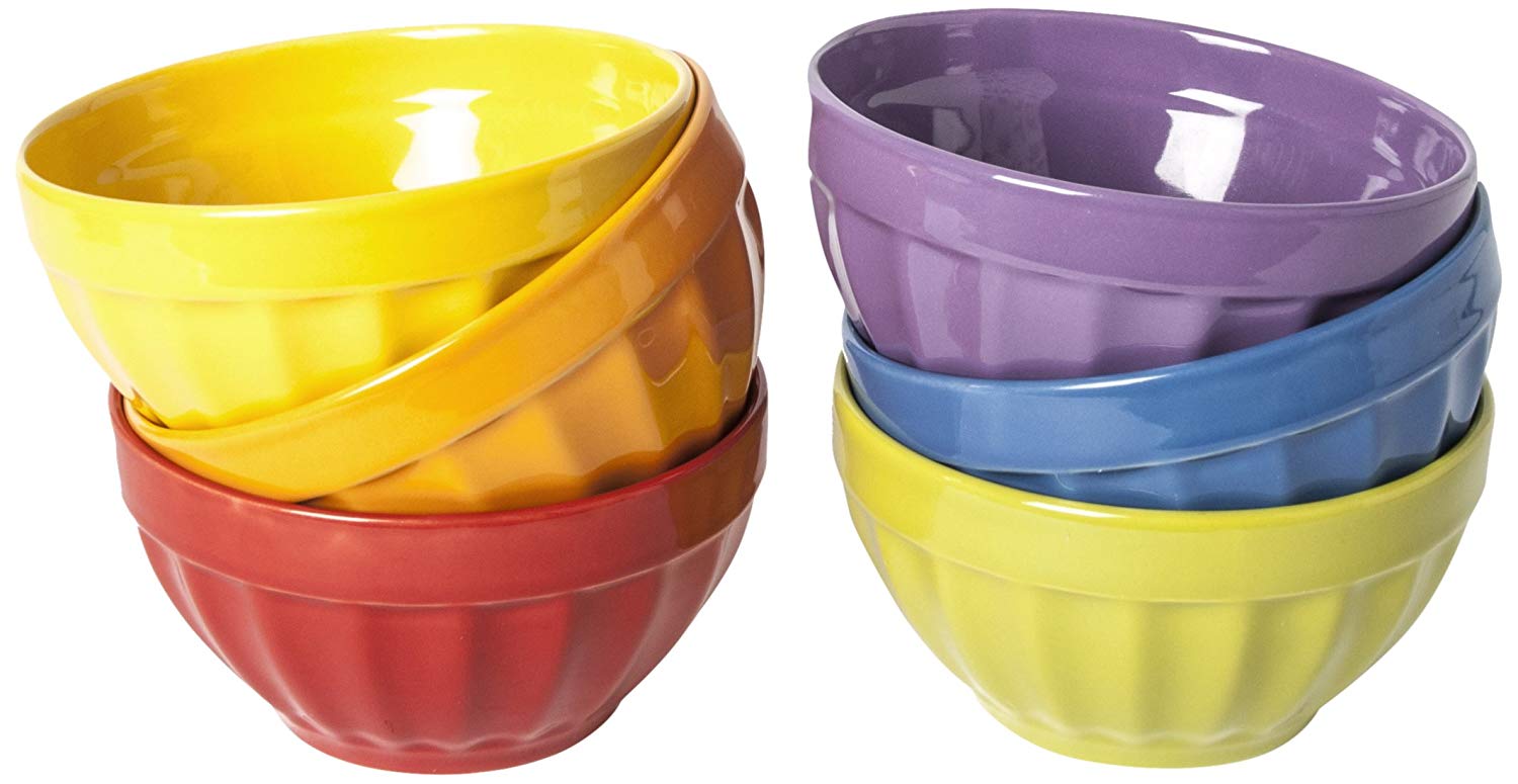 SCODELLA GRANDE COSTOLATA 14CM COLORE A SCELTA