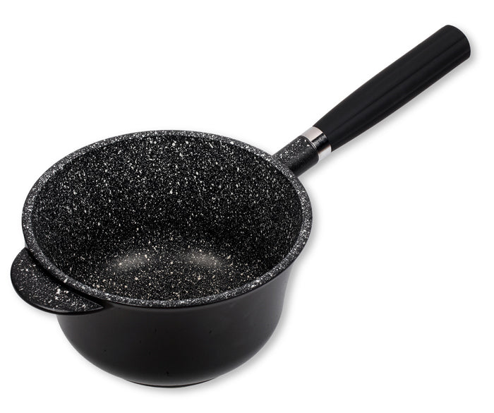 PAIOLO 20 CM CON MANICO GRANIT INDUCTION NERO