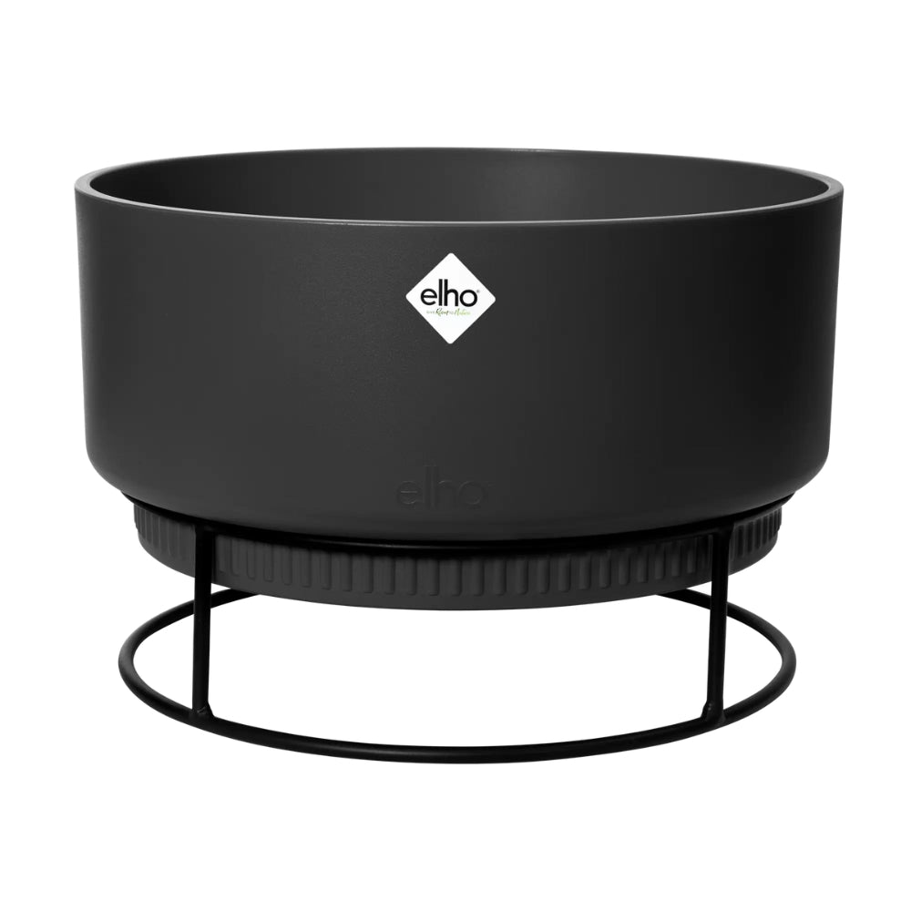 FIORIERA RIALZATA B.FOR STUDIO BOWL 30CM LIVING BLACK