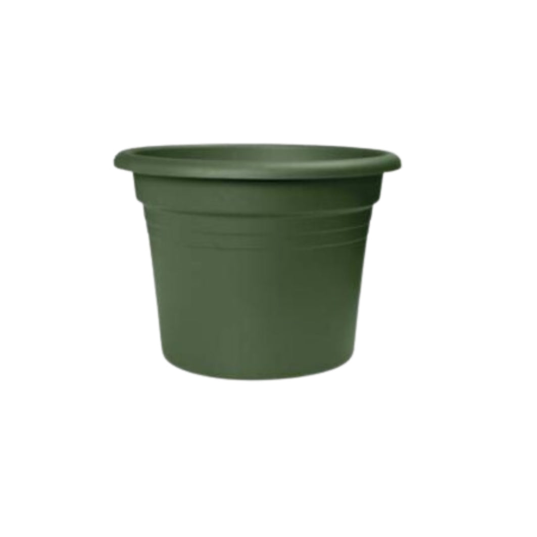 VASO MEDITERRAN CILINDRO 40CM GREEN