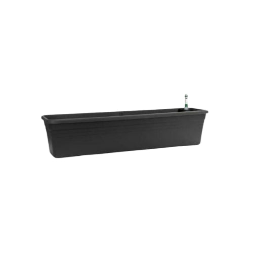 FIORIERA MEDITERRAN CON SISTEMA DI IRRIGAZIONE WATERSYSTEM 60CM ANTRACITE