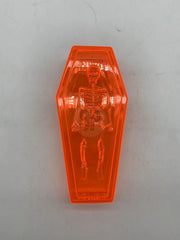Bara porta caramelle di Halloween, 9x5x13 cm, colore arancione
