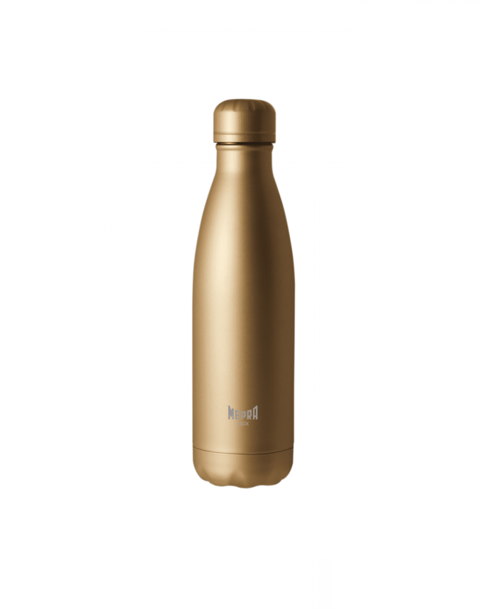 BOTTIGLIA ACCIAIO TERMICA 500 ML SERIE BOB ORO