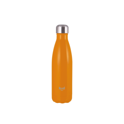 BOTTIGLIA ACCIAIO TERMICA 500 ML SERIE BOB ARANCIO