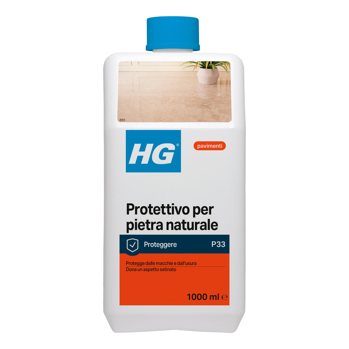 HG PELLICOLA PROTETTIVA LUCIDANTE PER PIETRA NATURALE 1 L