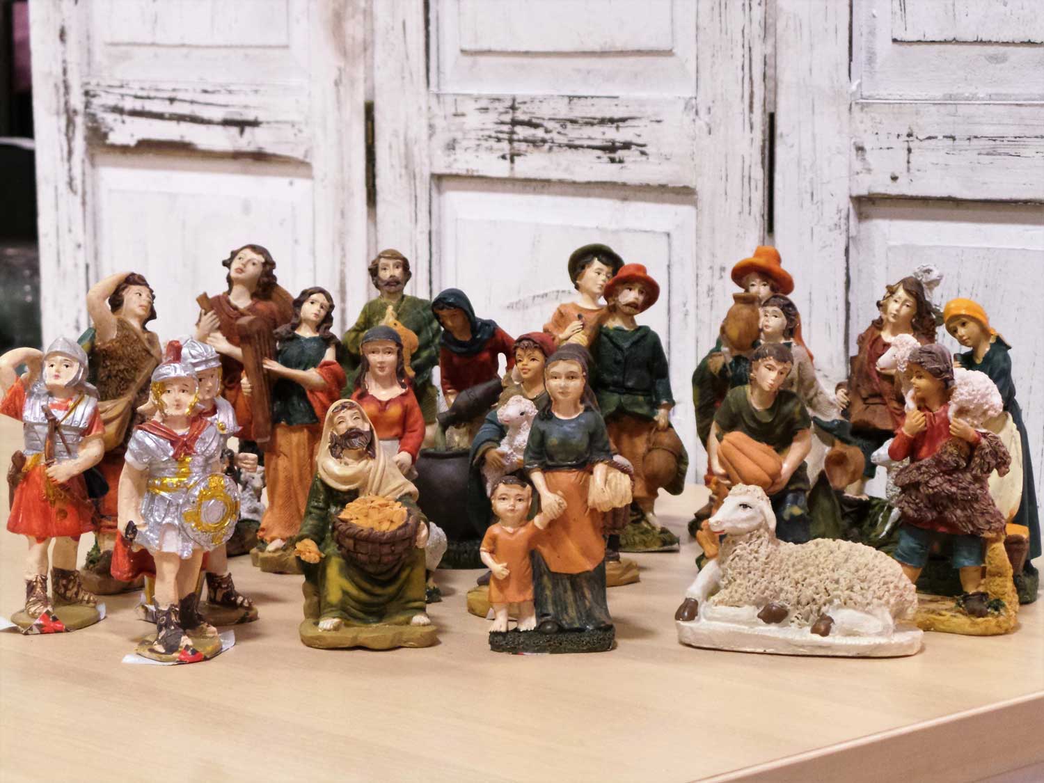 22 STATUINE PASTORI 12CM ASSORTITE