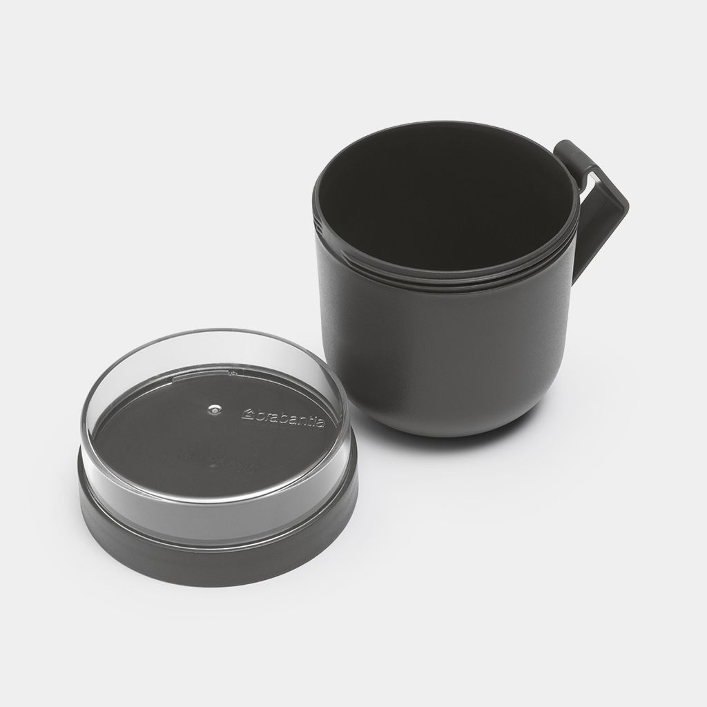 MAKE&TAKE TAZZA IN CERAMICA 0,6L DARK GREY