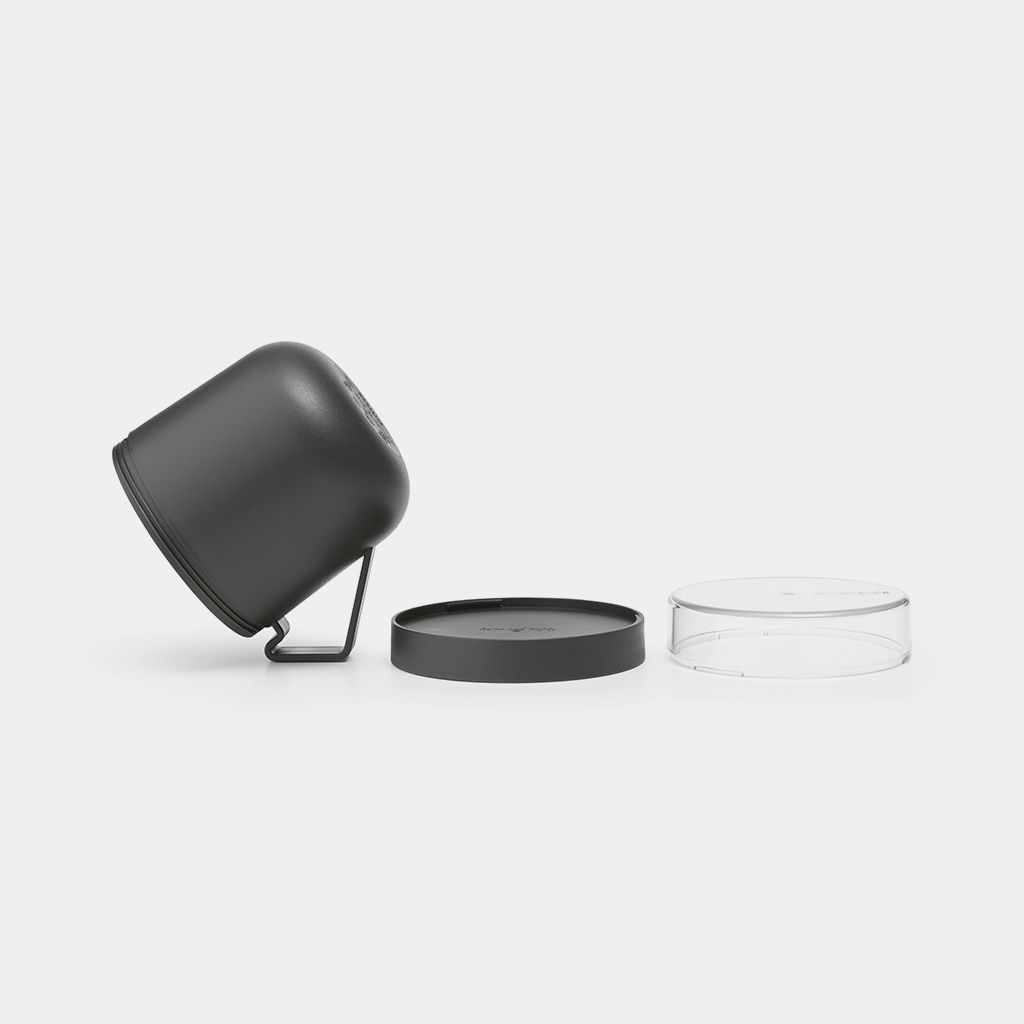 MAKE&TAKE TAZZA IN CERAMICA 0,6L DARK GREY