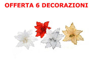 OFFERTA 6 STELLE VELVET CON GLITTER GAMBO CORTO ASSORTITE