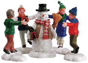 GIROTONDO CON PUPAZZO DI NEVE - RING AROUND THE SNOWMAN SET OF 3