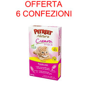 OFFERTA 6 SNACK NATURA CREMOSI POLLO 6X14GR GATTO ADULTO