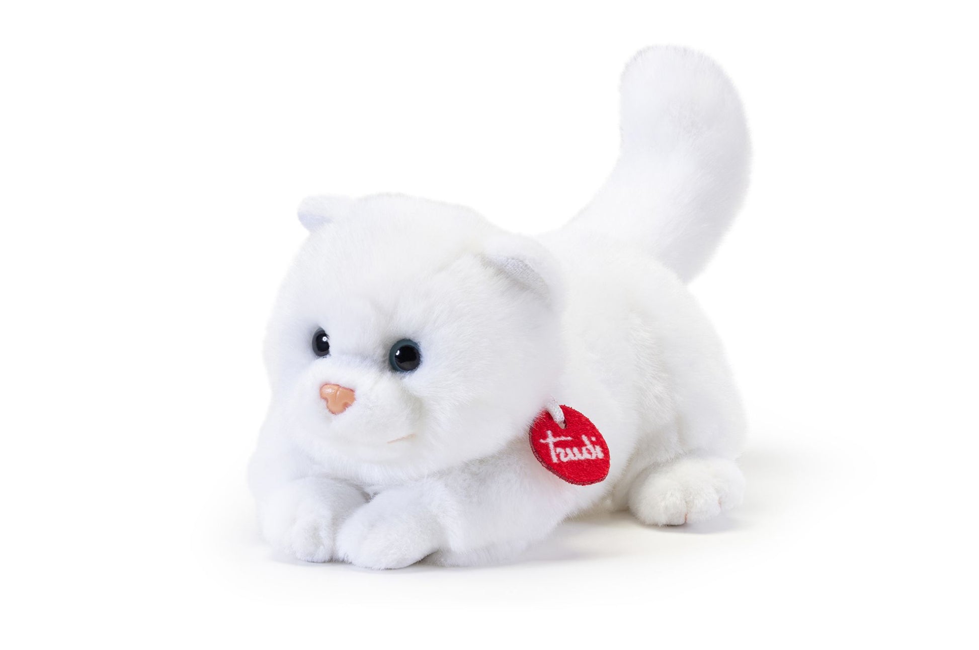 Peluche Trudi Gatto Brad Bianco S