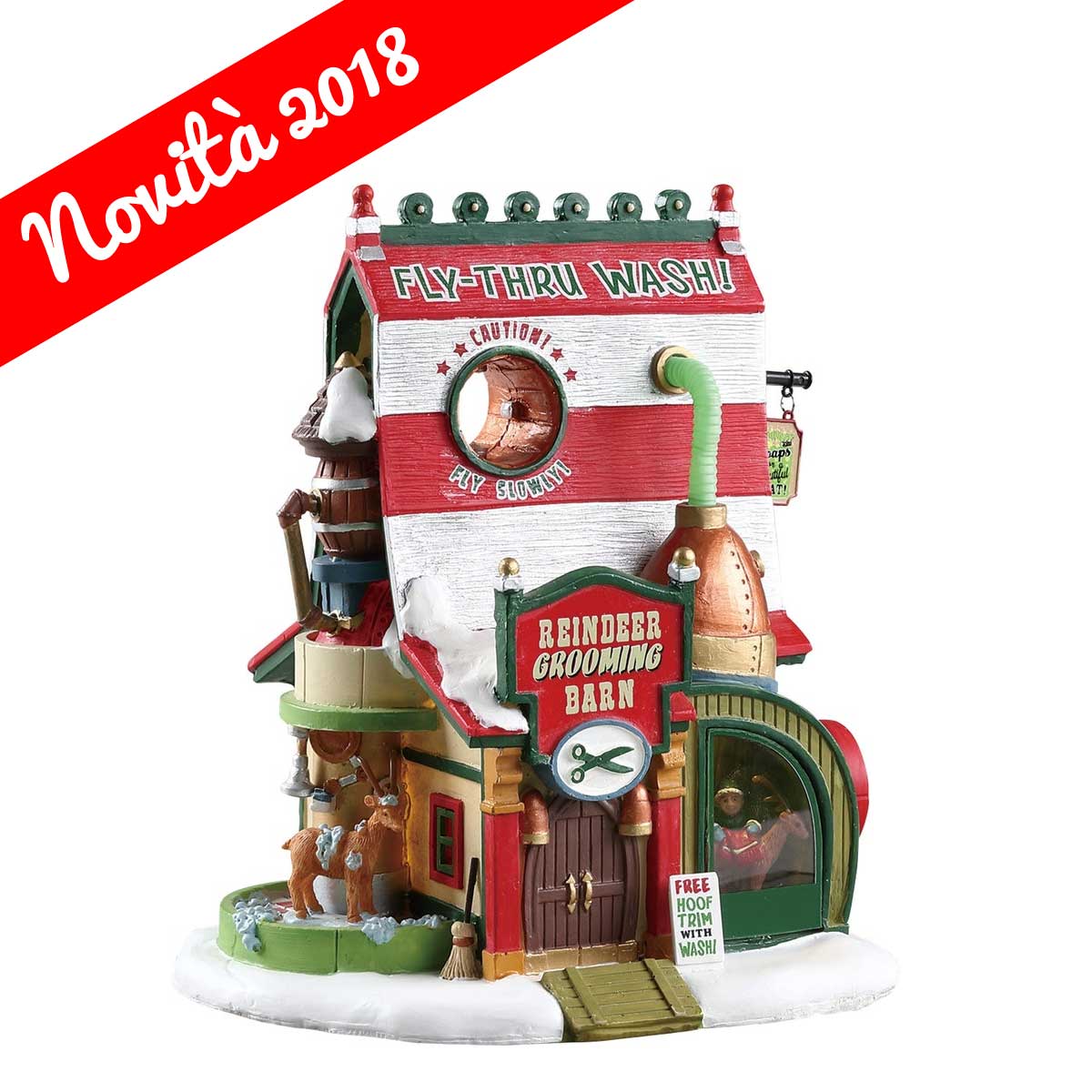 FIENILE DELLE RENNE - REINDEER GROOMING BARN