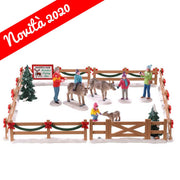 RECINTO CON RENNE - REINDEER PETTING ZOO, SET OF 17