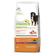 NATURAL SENSITIVE NO GLUTEN MEDIUM & MAXI ADULT CON MAIALE 12,5 KG