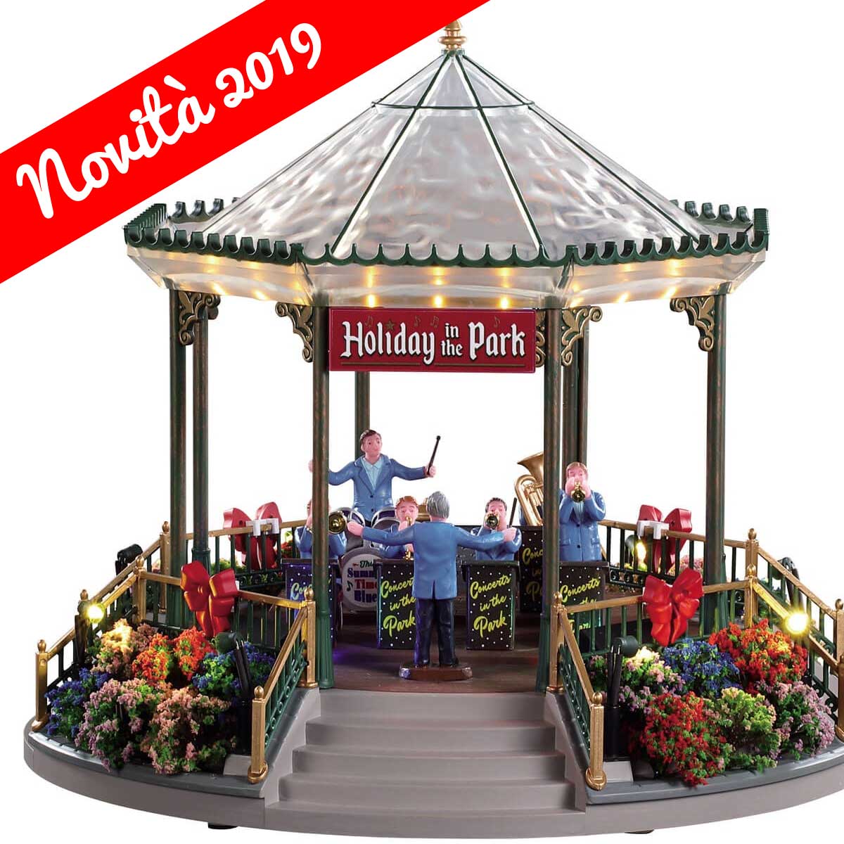 CORO NATALIZIO - HOLIDAY GARDEN GREEN BANDSTAND
