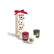 GIFT SET XMAS 2020 3 CANDELE VOTIVE MIX