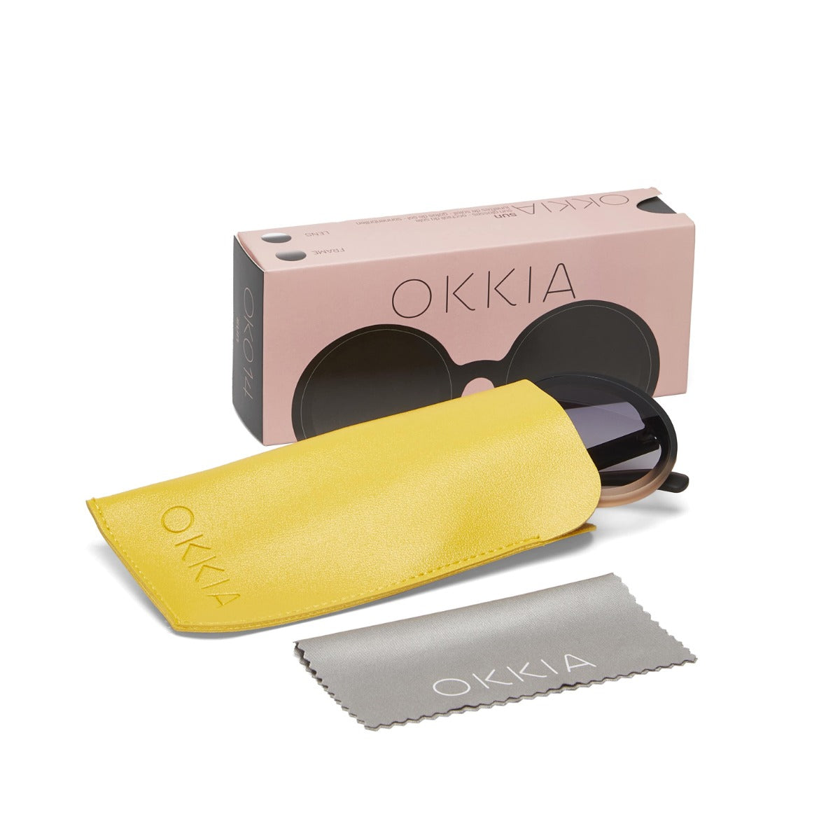 OCCHIALE DA SOLE MODELLO MONICA CIRCLE NERO ROSA